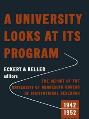 cover image of A University Looks at its Program